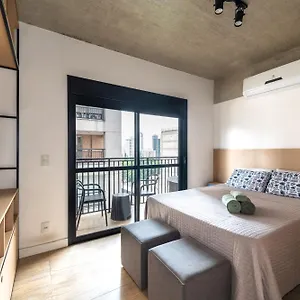 83 New Next Paulista Av, Fast Wifi And Balcony Apartamento São Paulo